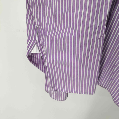 アクアスキュータム AQUASCUTUM カフス ストライプシャツ メンズ