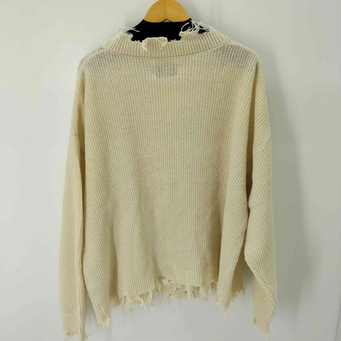 コンファーム CONFIRM ビッグシルエット ダメージニットカーディガン メンズ JPN:L