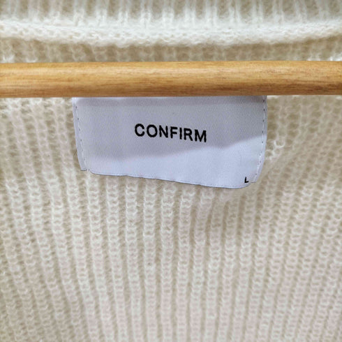 コンファーム CONFIRM ビッグシルエット ダメージニットカーディガン メンズ JPN:L