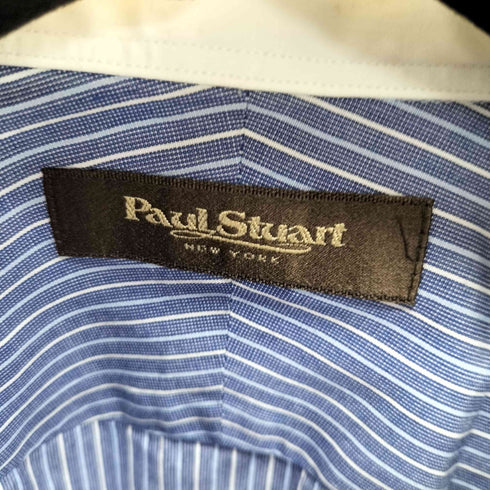 ポールスチュアート Paul Stuart ロングスリーブ ストライプシャツ メンズ 42