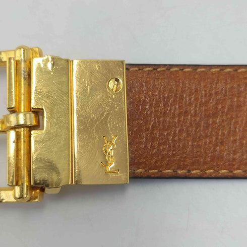 イヴサンローラン Yves Saint Laurent リバーシブルベルト レディース
