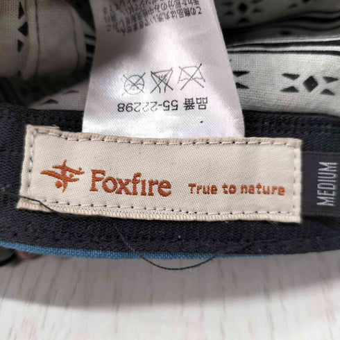フォックスファイヤー foxfire 刺繍ワークキャップ メンズ M