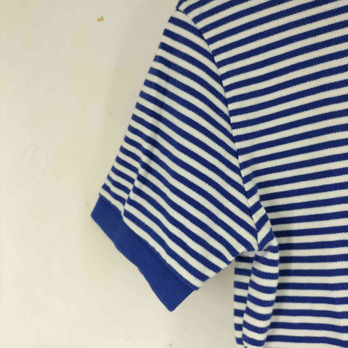 ポロバイラルフローレン Polo by RALPH LAUREN ミニポニー刺繍 ボーダー S/S ポロシャツ メンズ XS