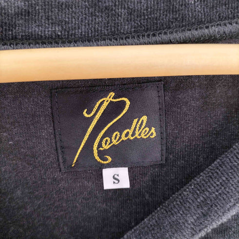ニードルズ Needles L/S U Neck Tee – C/Pe Velour ベロア ロング スリーブ Tシャツ メンズ JPN:S