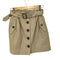 バーバリーブルーレーベル BURBERRY BLUE LABEL ベージュスカート ベルト付き ポケット付き レディース EUR:36
