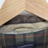 ランズエンド LANDS END 90-00S 裏地 チェック 襟 コーデュロイ ハンティング カバーオール ジャケット メンズ import:XL