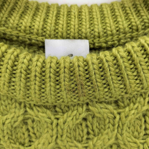 ロクビューティーアンドユースユナイテッドアローズ 6 BEAUTY & YOUTH UNITED ARROWS LIGHT CABLE KNIT ライト ケーブル ニット レディース JPN:36