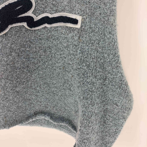 フブ FUBU 90S ロゴワッペン カットオフ リメイク ニット ベスト メンズ import:XL