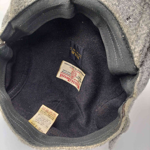 ハリスツイード Harris Tweed TULB ウールハンチングキャップ メンズ 58cm