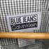 カルバンクラインジーンズ Calvin Klein Jeans BLUE JEANS 90s スナップボタン ギンガムチェックシャツ メンズ import:L