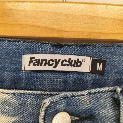 FANCY CLUB タイダイデザインバギーデニムパンツ レディース M
