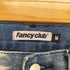 FANCY CLUB タイダイデザインバギーデニムパンツ レディース M