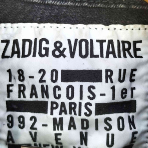 ザディグエヴォルテール ZADIG&VOLTAIRE ダメージ デニムジャケット レディース JPN:0