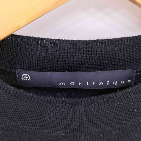マルティニーク martinique 長袖PO クルーネック ウール ニット レディース