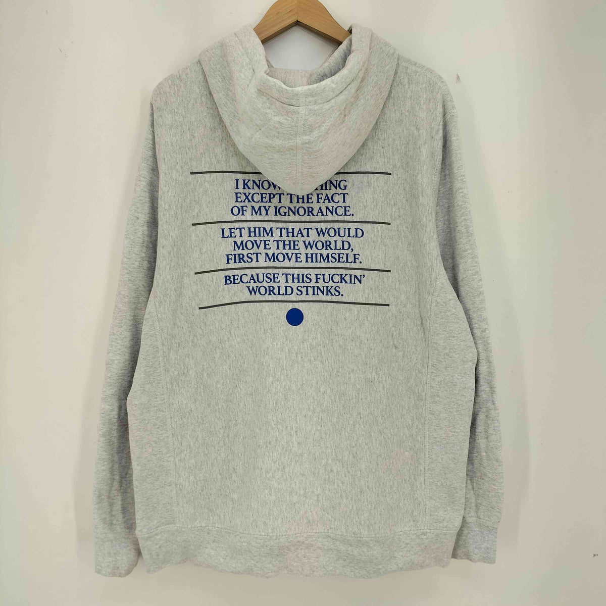 シュプリーム Supreme 19ss Know Thyself Hooded Sweatshirt メンズ