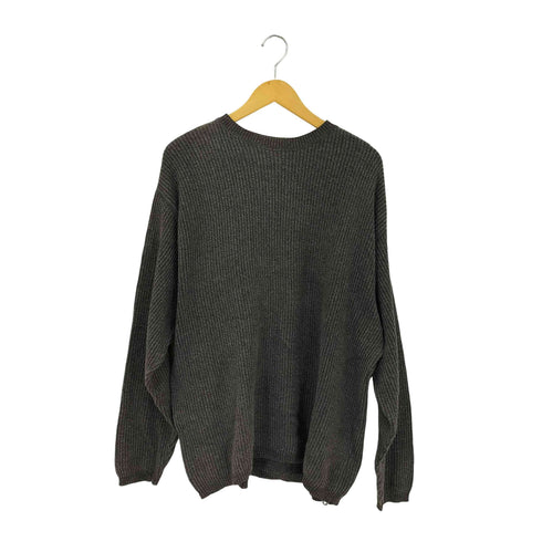 カルバンクラインジーンズ Calvin Klein Jeans 90s USA製 リブ クルーネック ニット セーター メンズ import:L