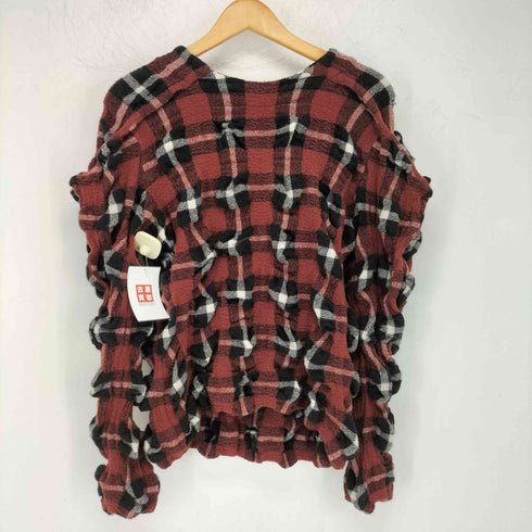 イッセイミヤケ ISSEY MIYAKE RHYTHM CHECK TOP レディース JPN:2