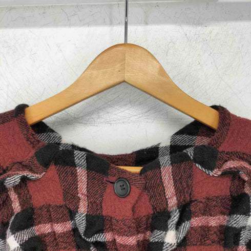 イッセイミヤケ ISSEY MIYAKE RHYTHM CHECK TOP レディース JPN:2