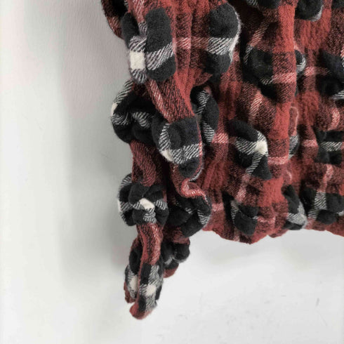 イッセイミヤケ ISSEY MIYAKE RHYTHM CHECK TOP レディース JPN:2