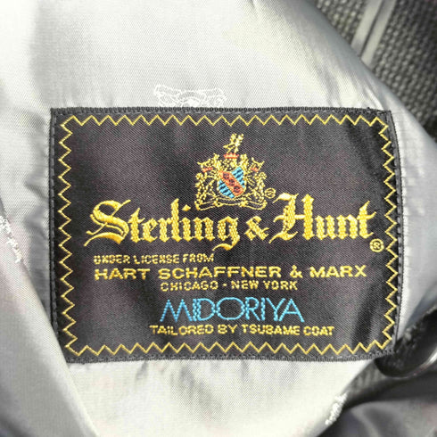 sterling & hunt midoriya ツイードコート メンズ 170