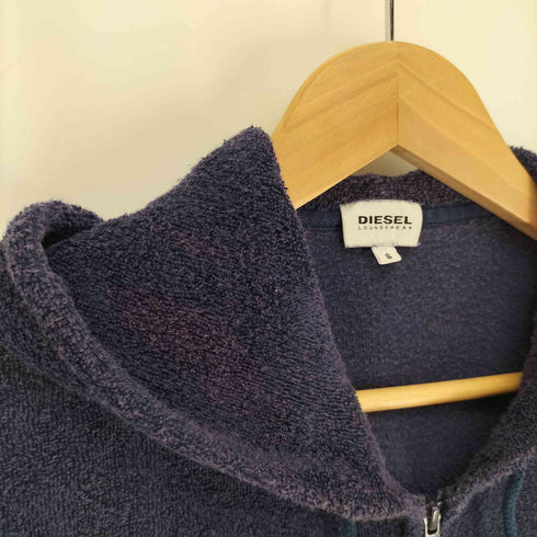 ディーゼル DIESEL パイル地 ジップアップ フーディ パーカー メンズ import:S