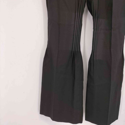 イッセイミヤケ ISSEY MIYAKE プリーツフレアパンツ レディース JPN:2