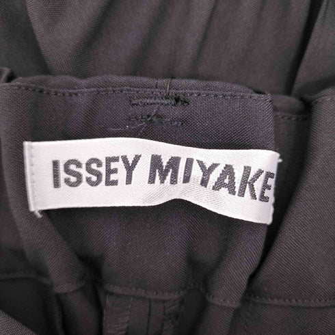 イッセイミヤケ ISSEY MIYAKE プリーツフレアパンツ レディース JPN:2