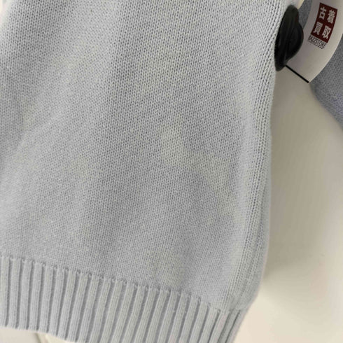 ポロバイラルフローレン Polo by RALPH LAUREN 90S ポニー刺繍 クルーネック リブ編み コットン ニット メンズ import:L
