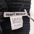 イッセイミヤケ ISSEY MIYAKE 90S 91SS 銀タグ ノーカラー プリーツ サイドスリット カーディガン レディース JPN:2