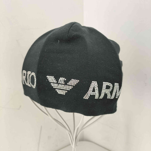 エンポリオアルマーニ EMPORIO ARMANI ラインストーン ビーニー メンズ 59