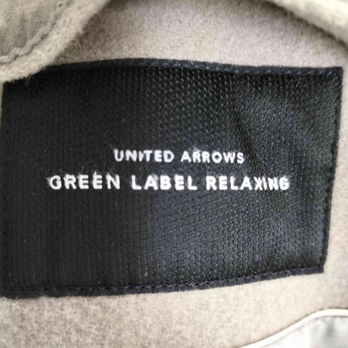 ユナイテッドアローズグリーンレーベルリラクシング UNITED ARROWS green label relaxing KF W 2WAY ノーカラー HOOD コート レディース JPN:40