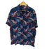 ジョージ GEORGE 星条旗 イーグル オープンカラーシャツ メンズ import:XL