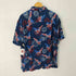 ジョージ GEORGE 星条旗 イーグル オープンカラーシャツ メンズ import:XL