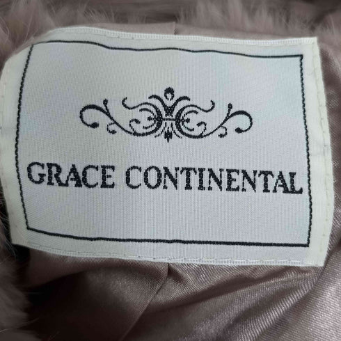 グレースコンチネンタル GRACE CONTINENTAL フォックスファー混 ラビットファージャケット レディース JPN:36