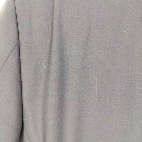 バーバリーブラックレーベル BURBERRY BLACK LABEL 裏地チェック ウールポリ 2Bテーラードジャケット メンズ import:M