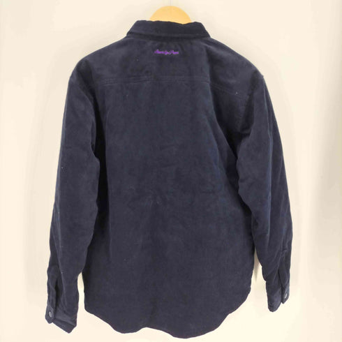 ブラックアイパッチ Black Eye Patch 24AW B EMBLEM CORDUROY SHIRT JACKET エンブレム コーデュロイ シャツ ジャケット メンズ import:L