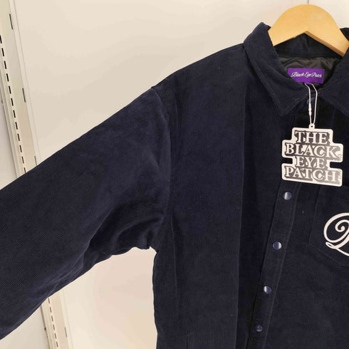 ブラックアイパッチ Black Eye Patch 24AW B EMBLEM CORDUROY SHIRT JACKET エンブレム コーデュロイ シャツ ジャケット メンズ import:L