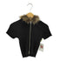スライ SLY HinaYoshihara KNIT HOODIE ファーフーディ レディース FREE