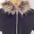 スライ SLY HinaYoshihara KNIT HOODIE ファーフーディ レディース FREE