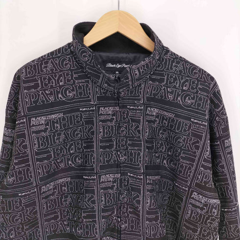 ブラックアイパッチ Black Eye Patch PRIORITY LABEL FAKE SUEDE TRACK JACKET フェイク スエード トラック ジャケット レディース import:XL