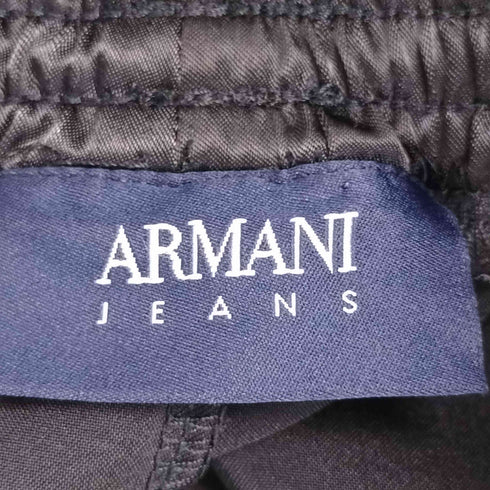 アルマーニジーンズ ARMANI JEANS 異素材切替 ハイウエスト ストレッチパンツ レディース M