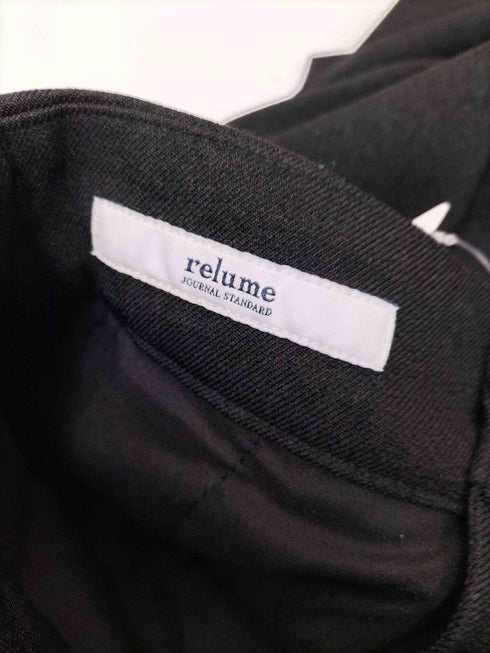 ジャーナルスタンダードレリューム JOURNAL STANDARD relume 25AW ウォッシャブルサージストレッチタックワイドパンツ レディース JPN:36