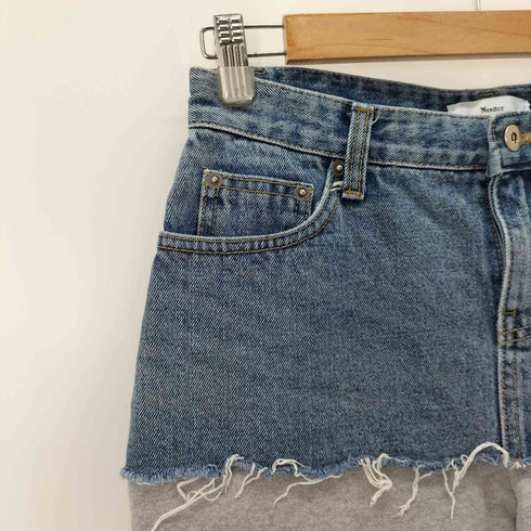 Neuter デニム ドッキング スウェットパンツ レディース
