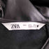ザラ ZARA ベルト付き フェイクレザーロングワンピース レディース import:L