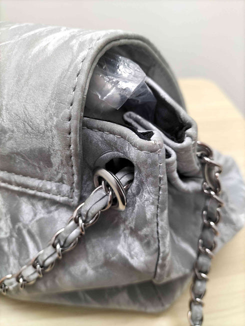 MIKAXIQI BAGS フェイクスエード チェーン ワンショルダー バッグ レディース