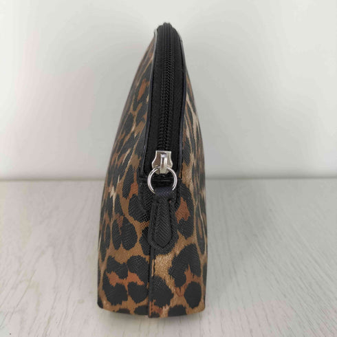 コーチ COACH レオパード ポーチ レディース