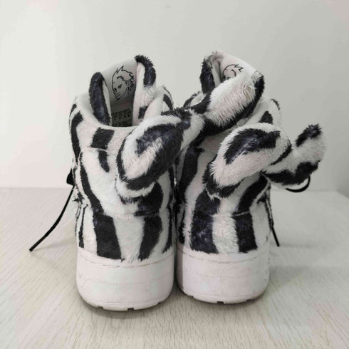 ジェレミースコット JEREMY SCOTT ホワイト タイガー ハイカットスニーカー メンズ JPN:27.5