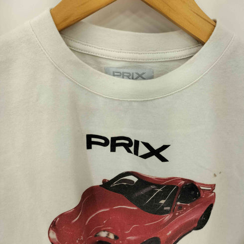 PRIX PRIX プリントクルーネックTシャツ メンズ import:XS