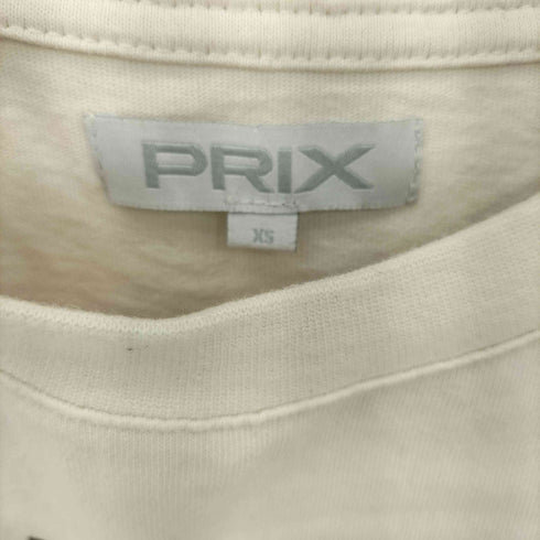 PRIX PRIX プリントクルーネックTシャツ メンズ import:XS