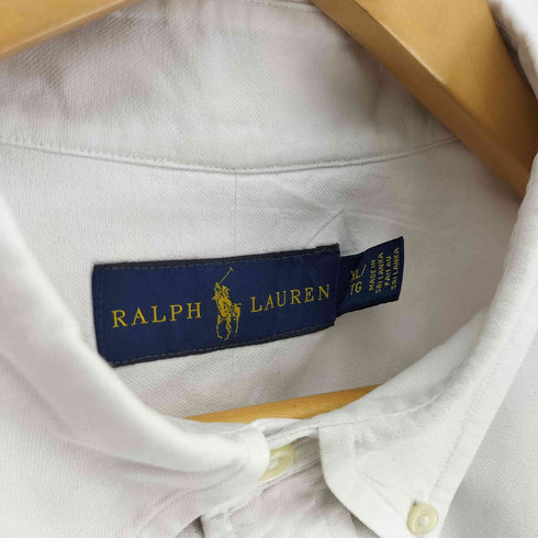 ラルフローレン RALPH LAUREN ポニー刺繍 ボタンダウン オックス フォード シャツ メンズ import:XL